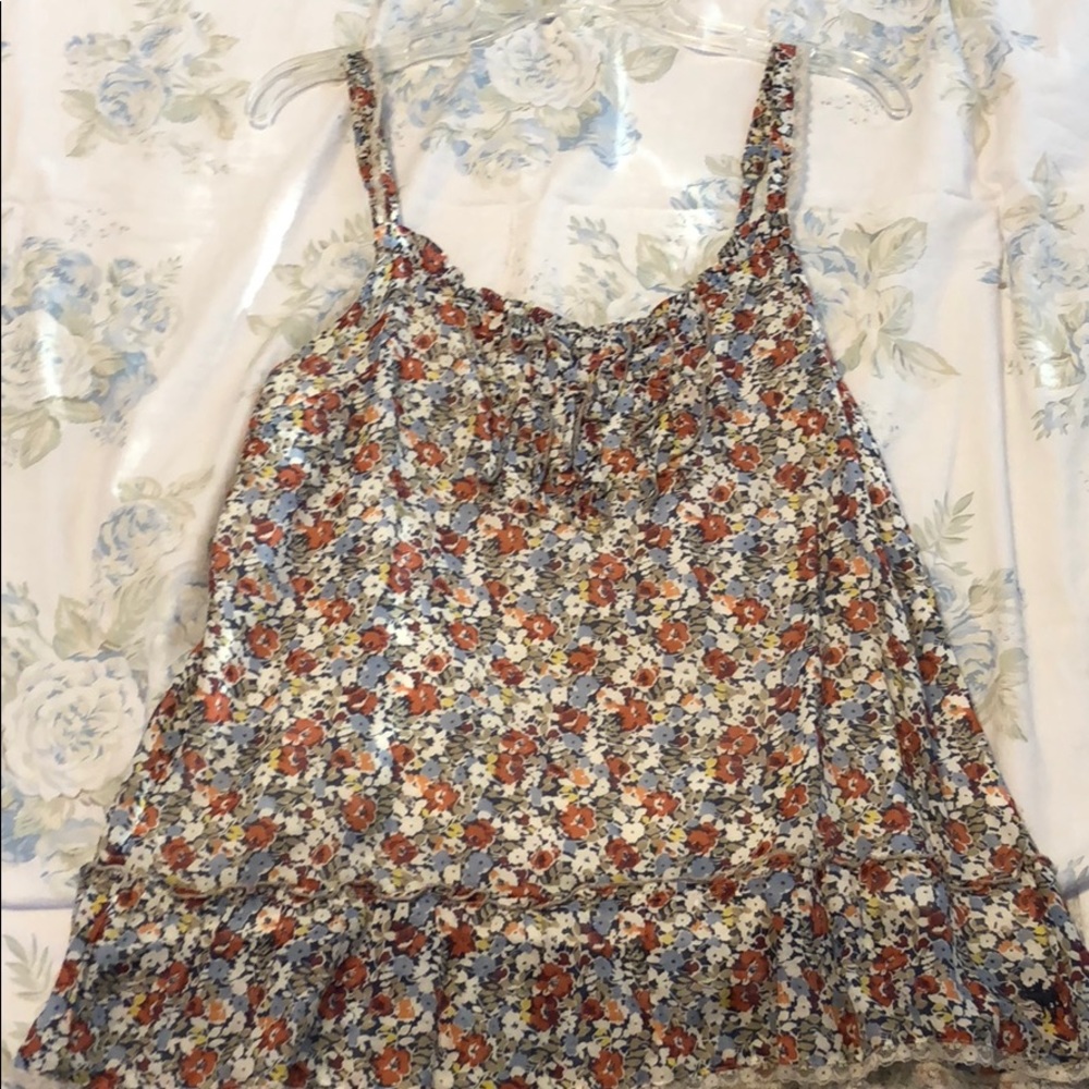 Abercrombie Floral Tank Top